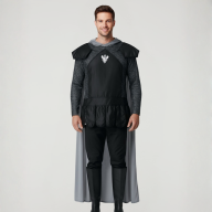 Disfraz Caballero Medieval Black / Hombre Adulto