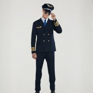  Disfraz Piloto - Profesiones y Oficios / Hombre Adulto