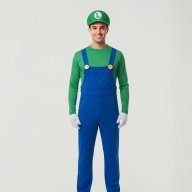 Disfraz Luigi Mario Bros / Hombre Adulto